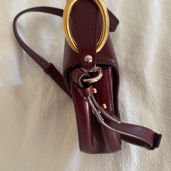 C Small Square Shoulder Bag- Sepia Brown - Picture 9 of 9